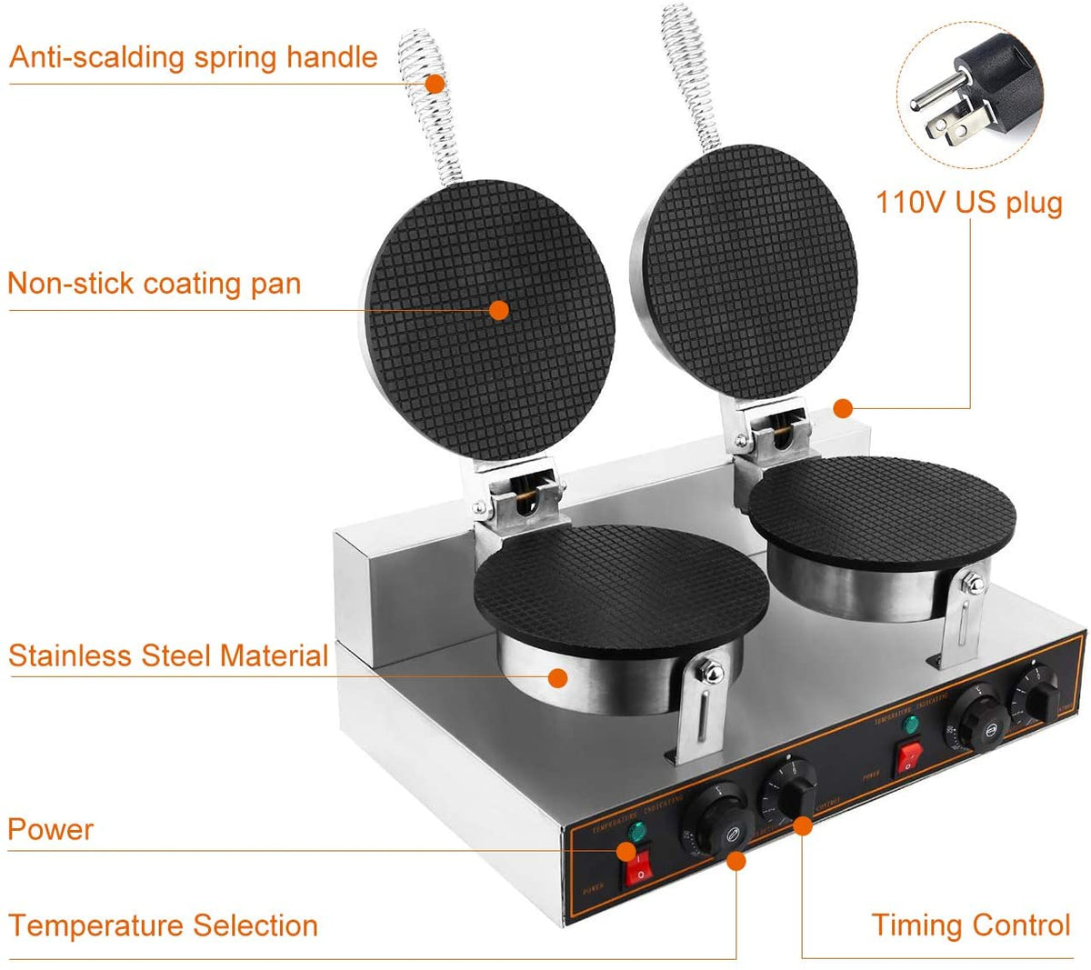 Commercial Waffle Maker Rental Swirl Suites