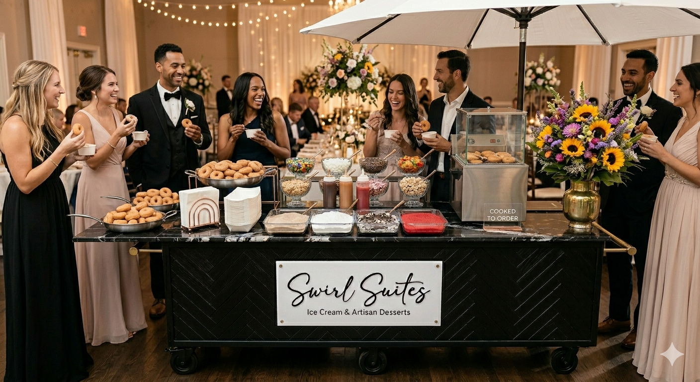Sweet Suites Dessert Cart- Catering