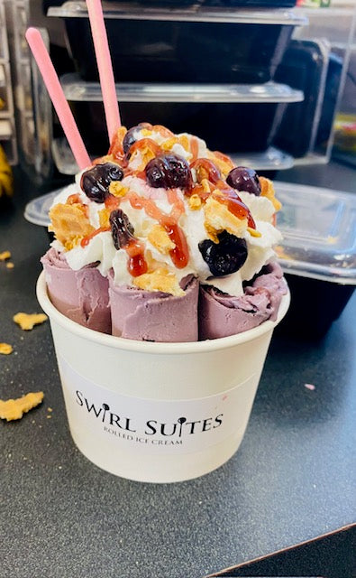 Berrylicious Rolled Ice Cream
